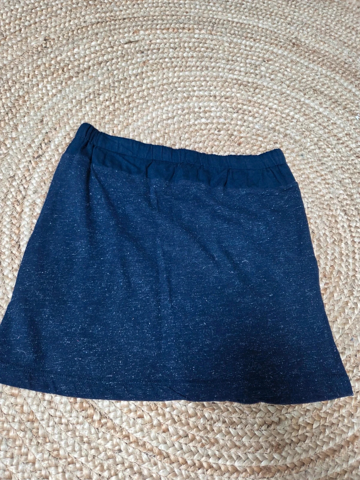 Falda azul marina plateada de 12 años nueva – photo 3